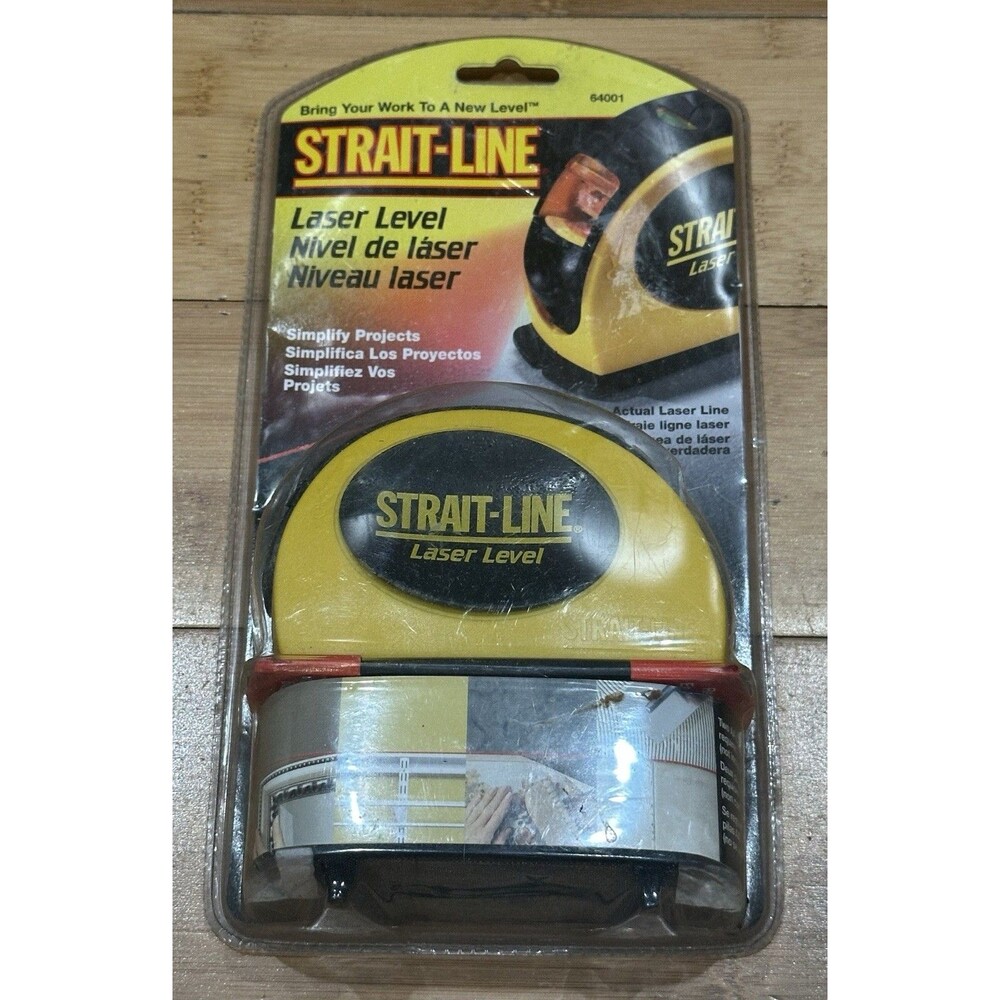 Laser Level Line Generator Builders Tool Dado Rails Mouldings Strait-Line 64001